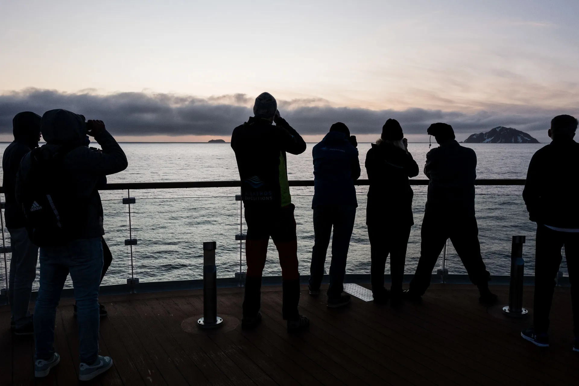 Stemningsfuld scene fra observationsdækket Stemningsfuld scene fra observationsdækket