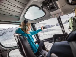 Helikoptertur over Franz Josef-gletsjeren Helikoptertur over Franz Josef-gletsjeren