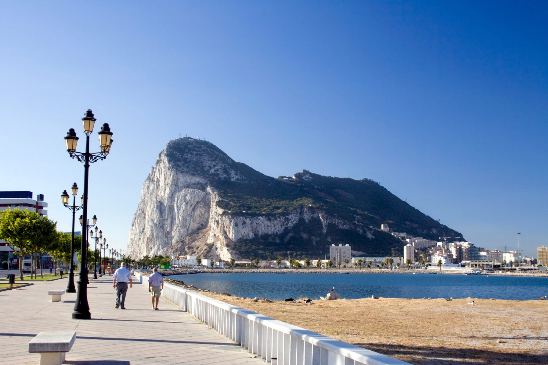 Den engelske kronkoloni Gibraltar