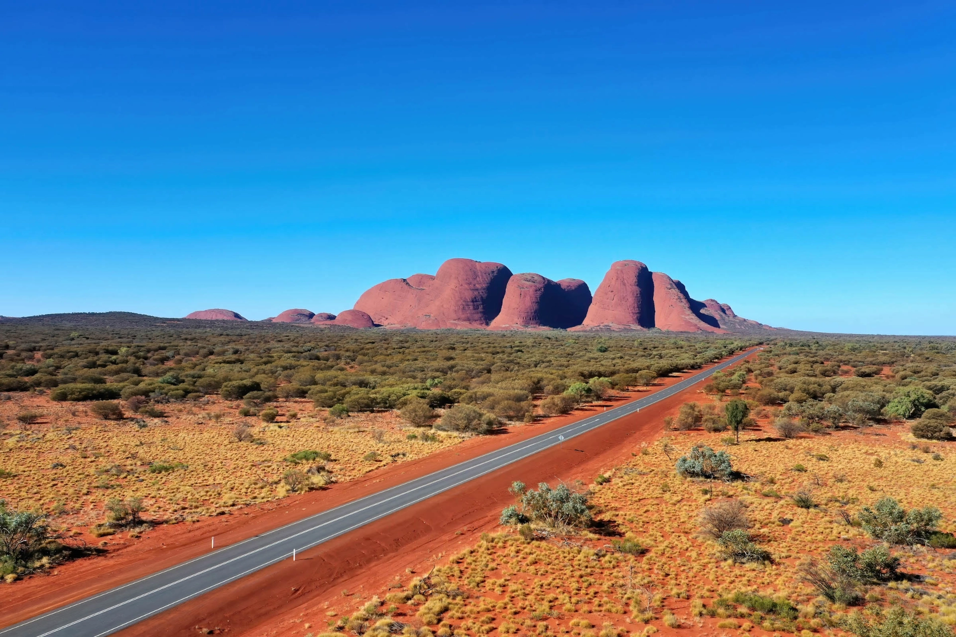 Kata Tjuta - også kendt som The Olgas