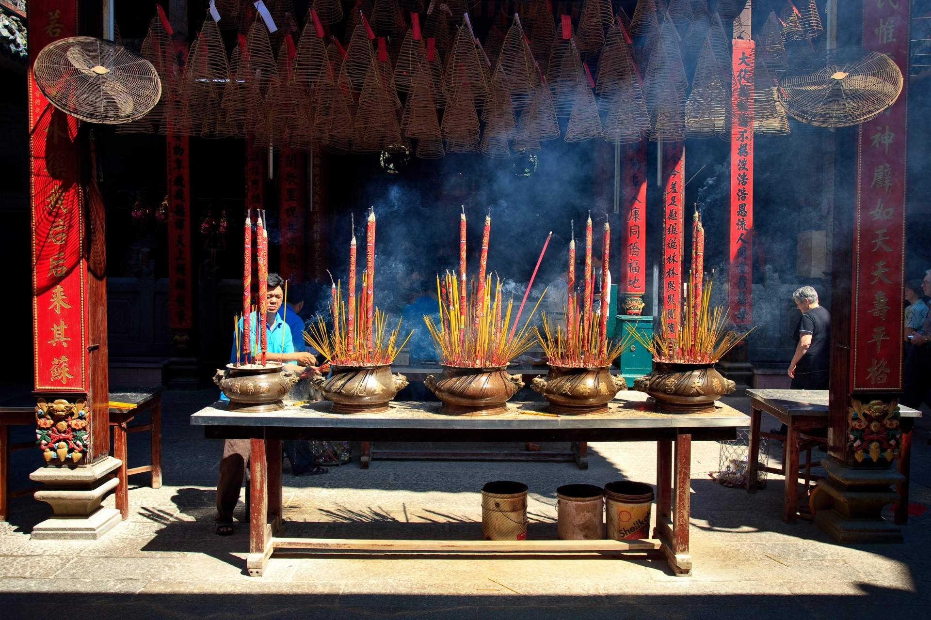 Thien Hau templet i Ho Chi Minh City