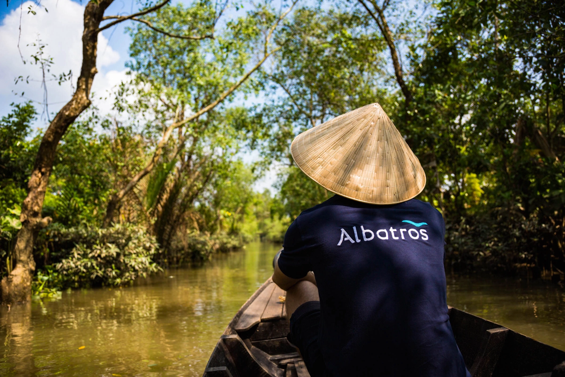 Albatros guide i Mekongdeltaet