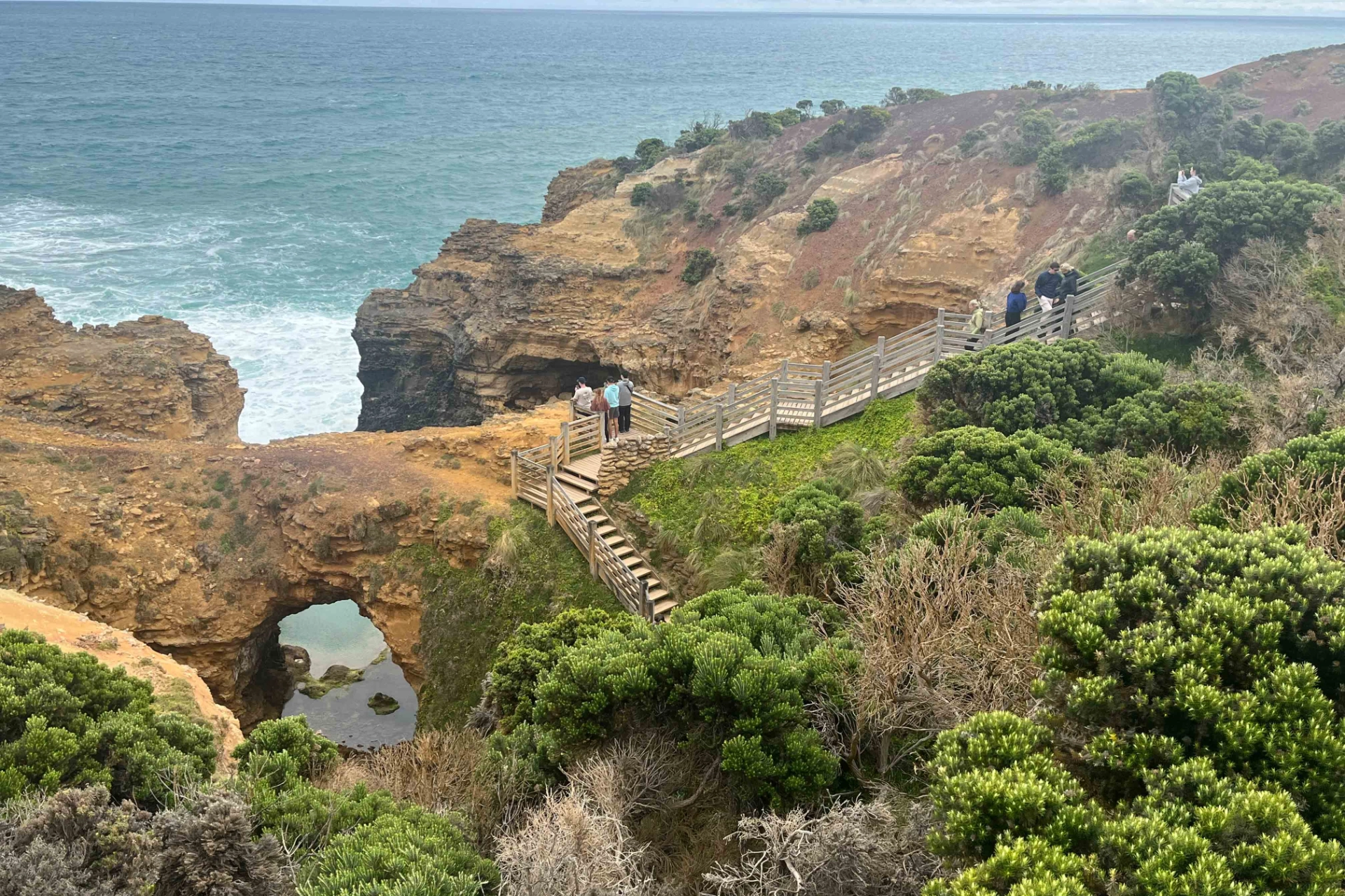 Udsigtspunkt fra Great Ocean Road