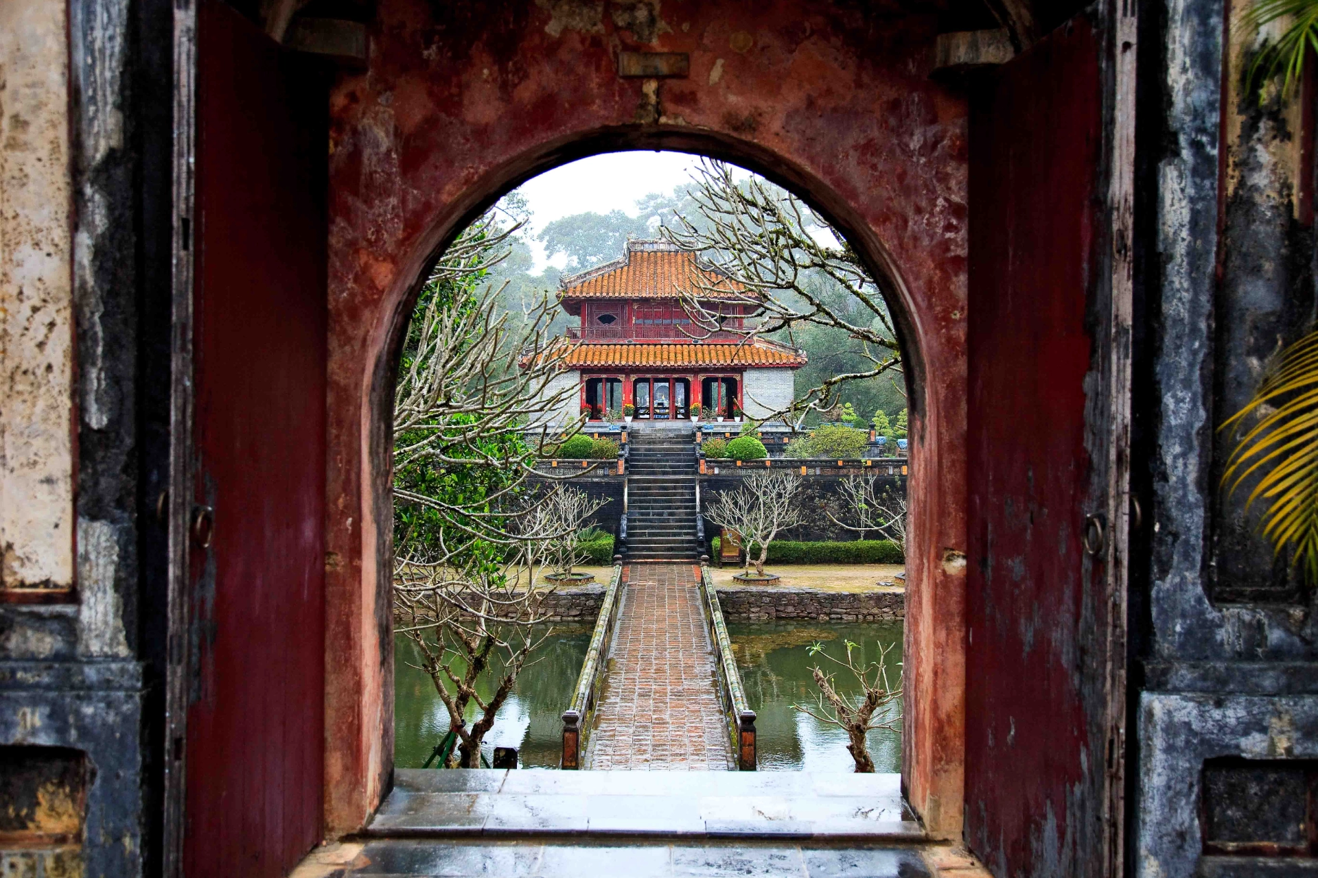 Kejser Ming Mangs mausoleum i Hué