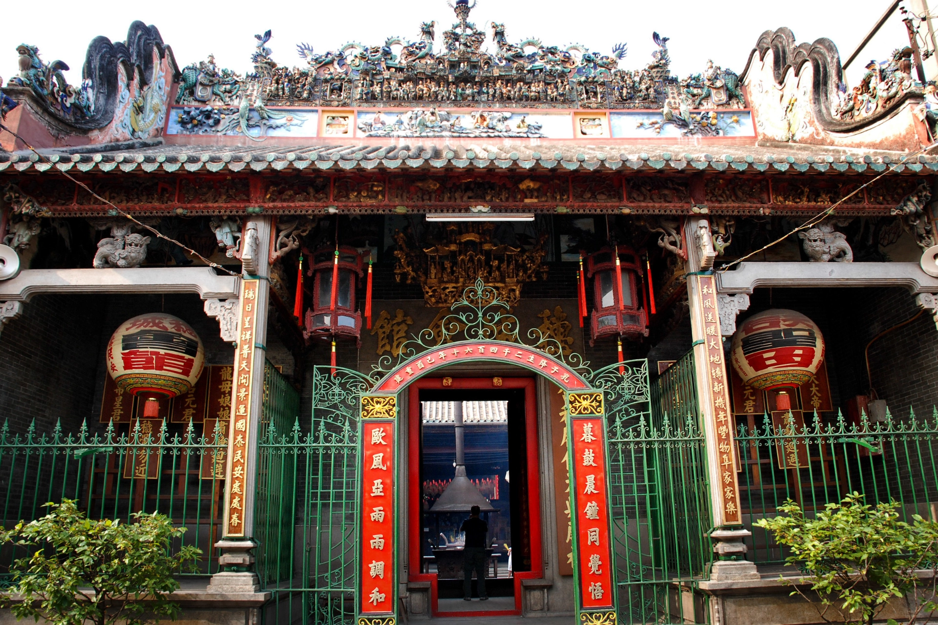 Thien Hau templet i Ho Chi Minh City