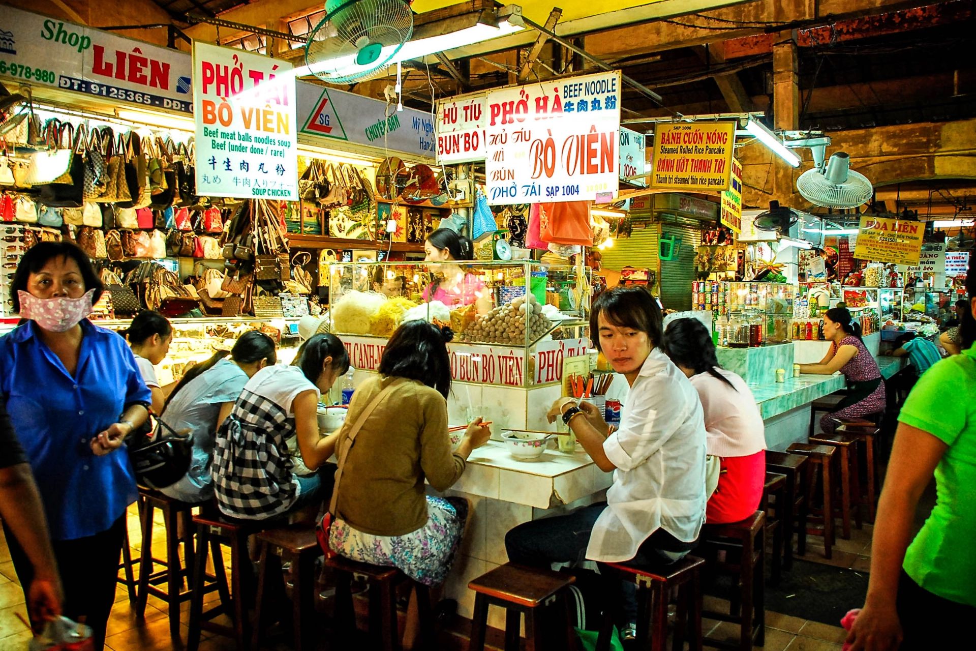 Binh Tay-markedet i Ho Chi Minh City