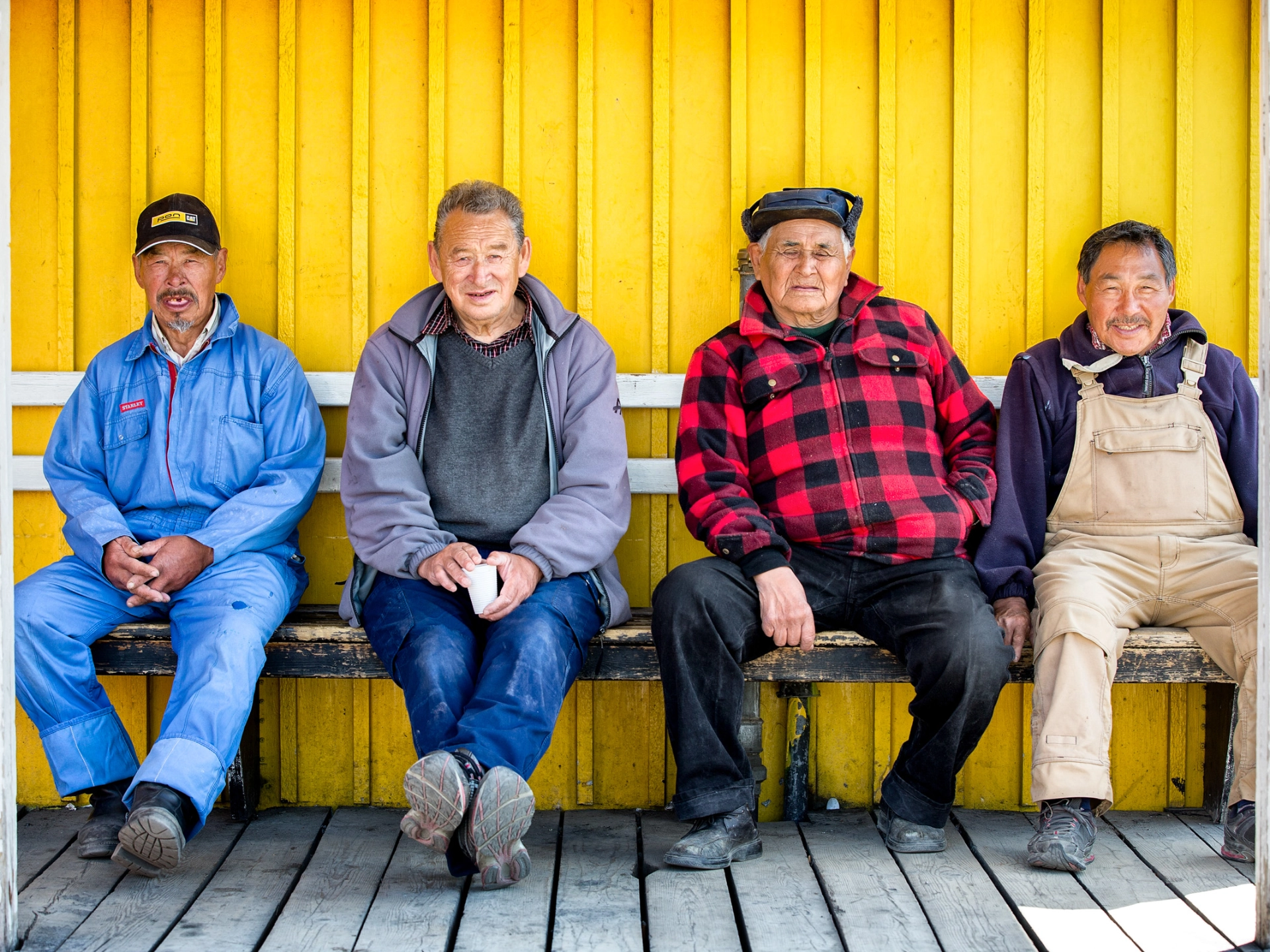 Greenland sisimiut Local People