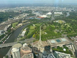 Udsigt over Melbourne fra Eureka Skydeck