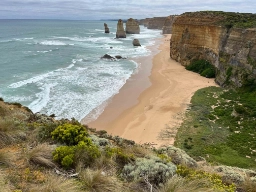 Klippeformationen Twelve Apostles langs Great Ocean Road