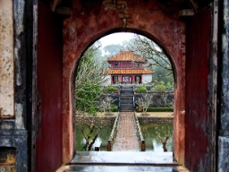 Kejser Ming Mangs mausoleum i Hué