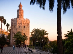 Colombus indregistrerede alt ved Torre del Oro i Sevilla